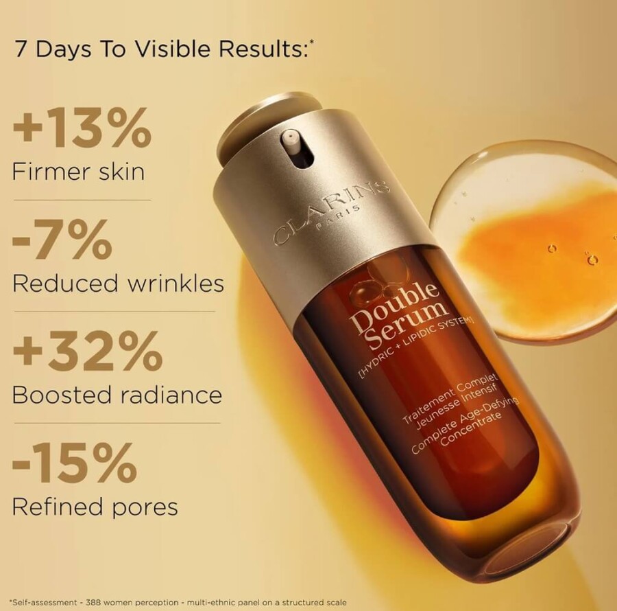 Clarins Double Serum 9 75 ml Yaşlanma Karşıtı Serum 2024 - 4
