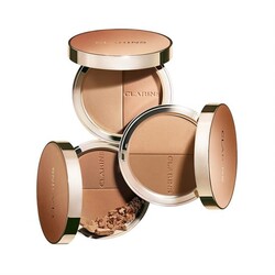 Clarins Ever Bronze Compact Powder 02 Medium Bronz Pudra - 5