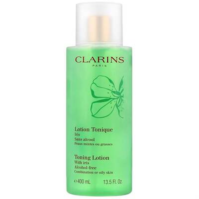 Clarins Toning Lotion With Iris 400 ml Yağlı Ciltler İçin Tonik - 1