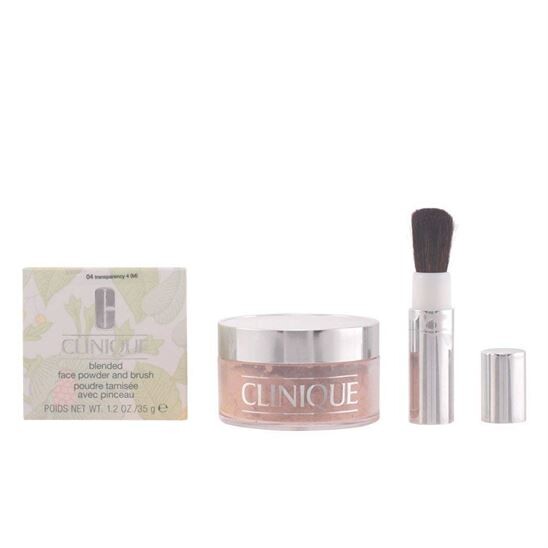 Clinique Blended Face Powder & Brush Transparency 4 Pudra - 2
