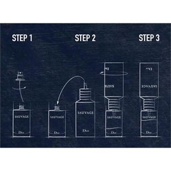 Dior Sauvage Recharge Refill EDT 300 ml Erkek Parfüm - 5