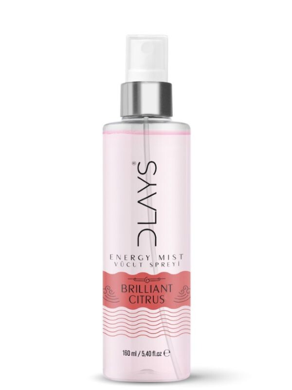 Dlays Brillant Citrus Energy Mist 160 ml Kadın Vücut Spreyi - 1
