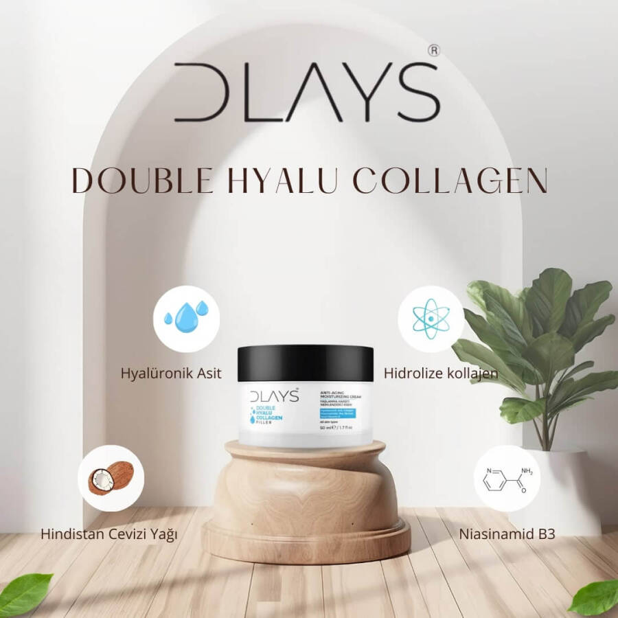 Dlays Double Hyalu Collagen Filler Yaşlanma Karşıtı Nemlendirici - 4