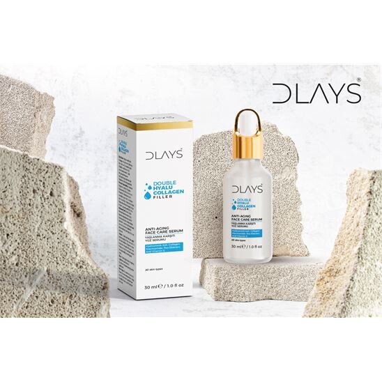 Dlays Double Hyalu Collagen Filler Yaşlanma Karşıtı Yüz Serumu - 7