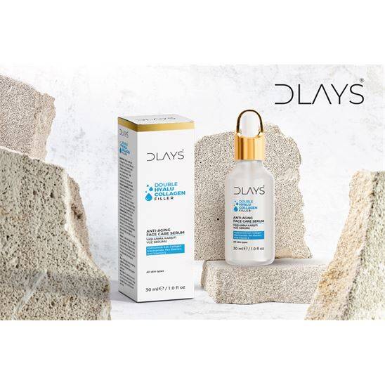 Dlays Double Hyalu Collagen Filler Yaşlanma Karşıtı Yüz Serumu - 7