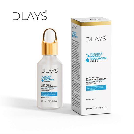 Dlays Double Hyalu Collagen Filler Yaşlanma Karşıtı Yüz Serumu - 5