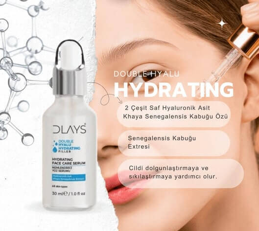 Dlays Double Hyalu Hydrating Filler Nemlendirici Yüz Serumu - 2