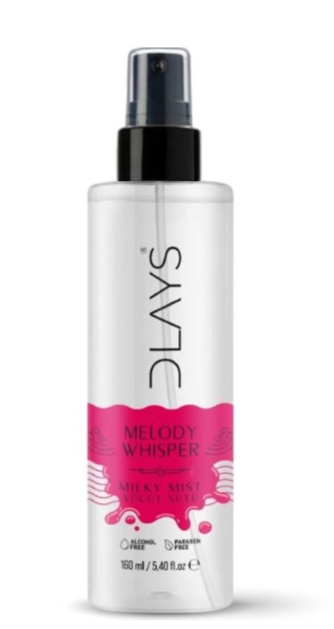 Dlays Melody Whisper Milky Mist 160 ml Kadın Vücut Sütü - 1