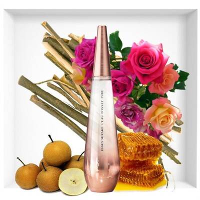 Issey Miyake L eau D issey Pure Petale De Nectar EDT 90 ml Kadın Parfüm - 4
