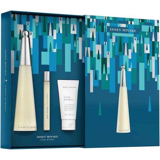 Issey Miyake L'Eau D'issey EDT 100 ml Kadın Parfüm Set 2024 - 3