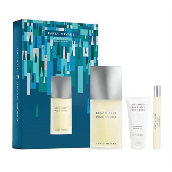 Issey Miyake L'Eau D'Issey Pour Homme EDT 125 ml Erkek Parfüm Set 2024 - 1