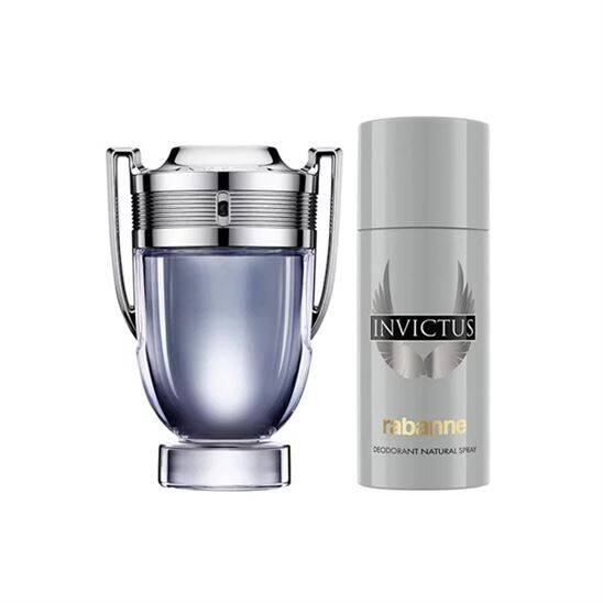 Paco Rabanne Invictus EDT 100 ml Erkek Parfüm Set 2024 - 2