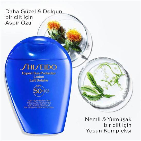 Shiseido GSC Blue Expert Sun Protector SPF 50+ 150 ML Losyon - 7