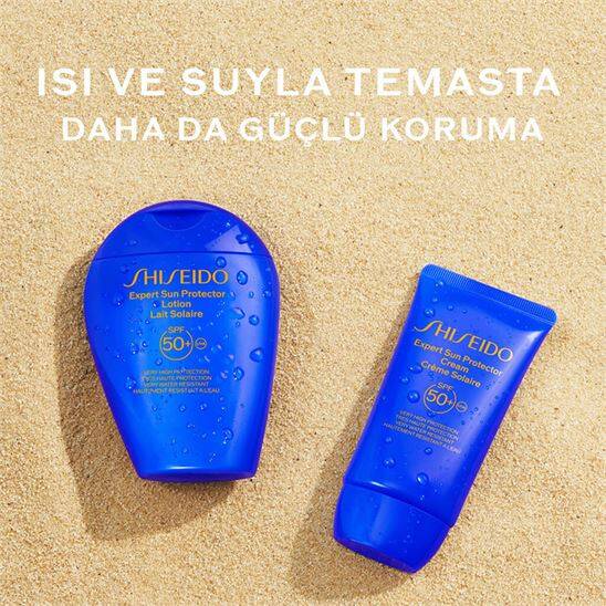 Shiseido GSC Blue Expert Sun Protector SPF 50+ 50 ML Güneş Kremi - 5