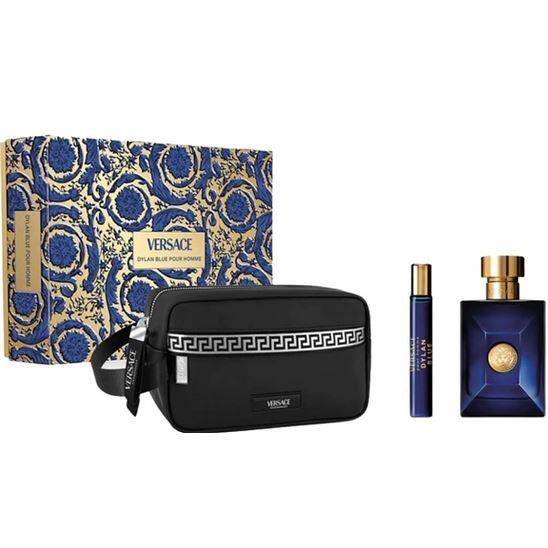 Versace Dylan Blue Pour Homme EDT 100 ml Erkek Parfüm Set 2024 - 1